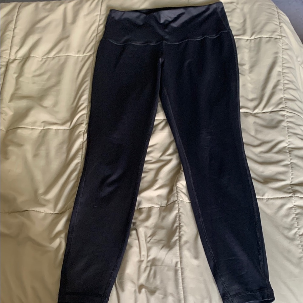 Diadora Black Activewear Leggings